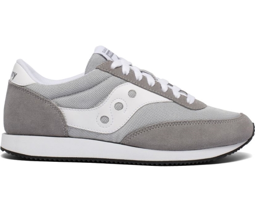 Tenis Saucony Hornet Mujer Zapatos Originales Gris / Blancas México MX-958-MQ